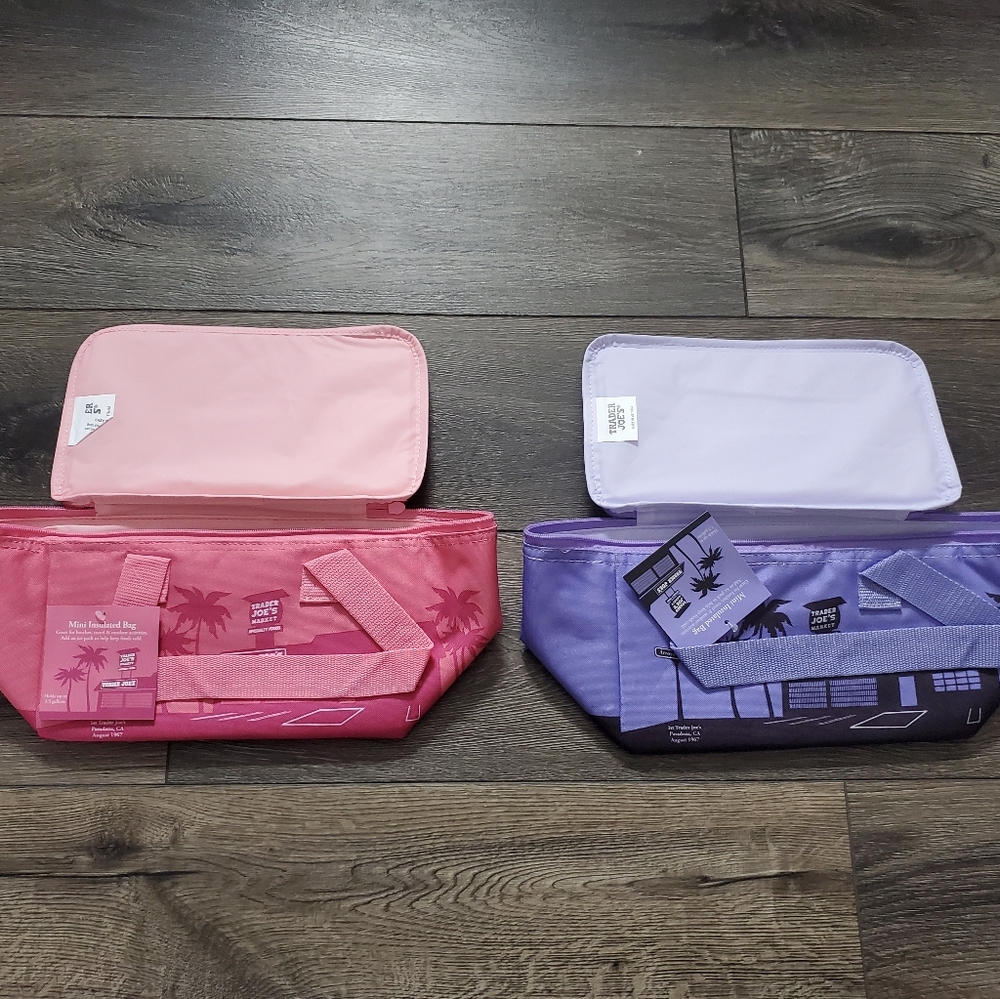 Trader Joe's Mini Insulated Lunch Cooler Bags